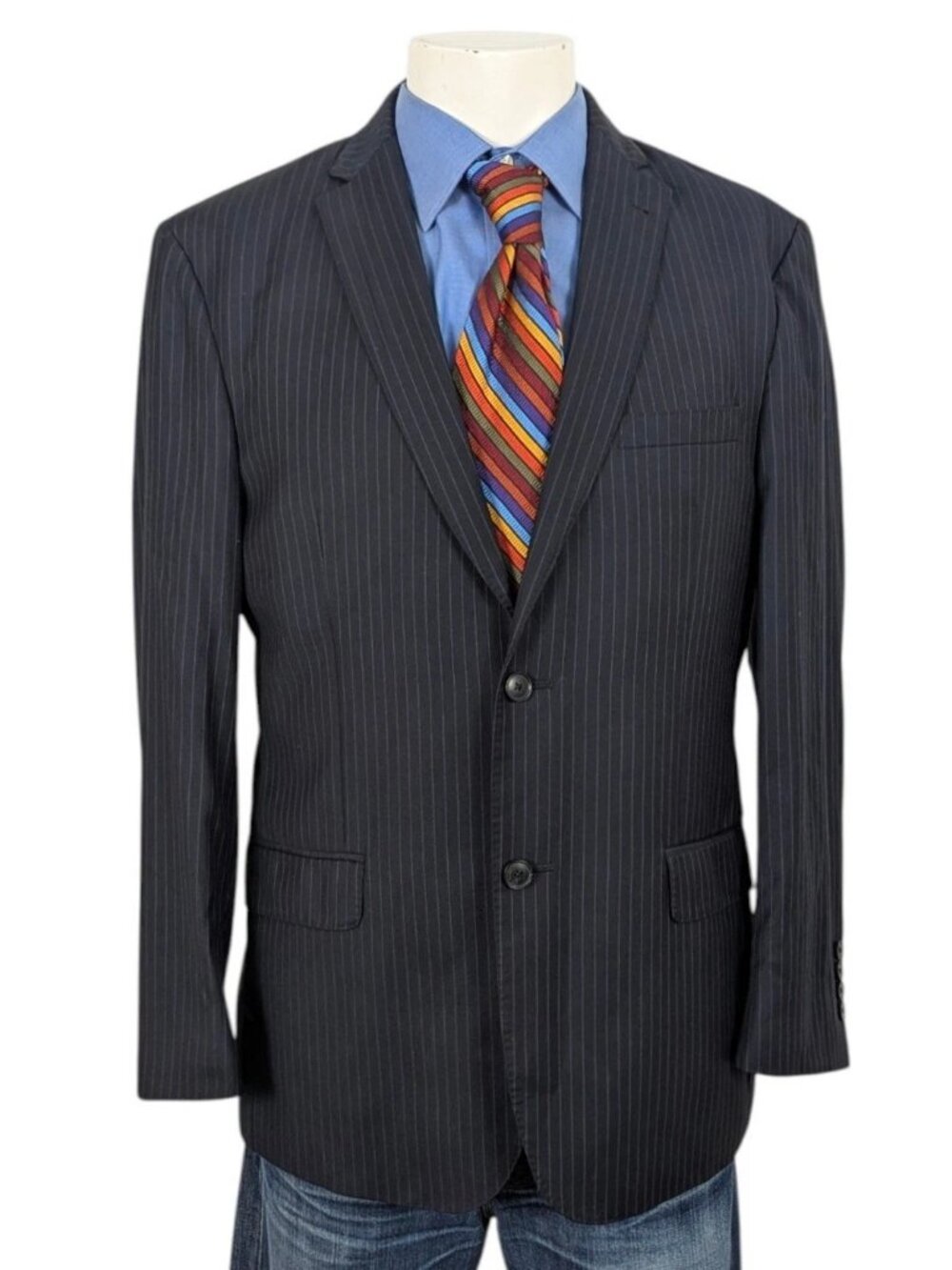 Jos A Bank Joseph Men's Blazer Sport Coat Sports Jacket Size 41 R Slim Fit